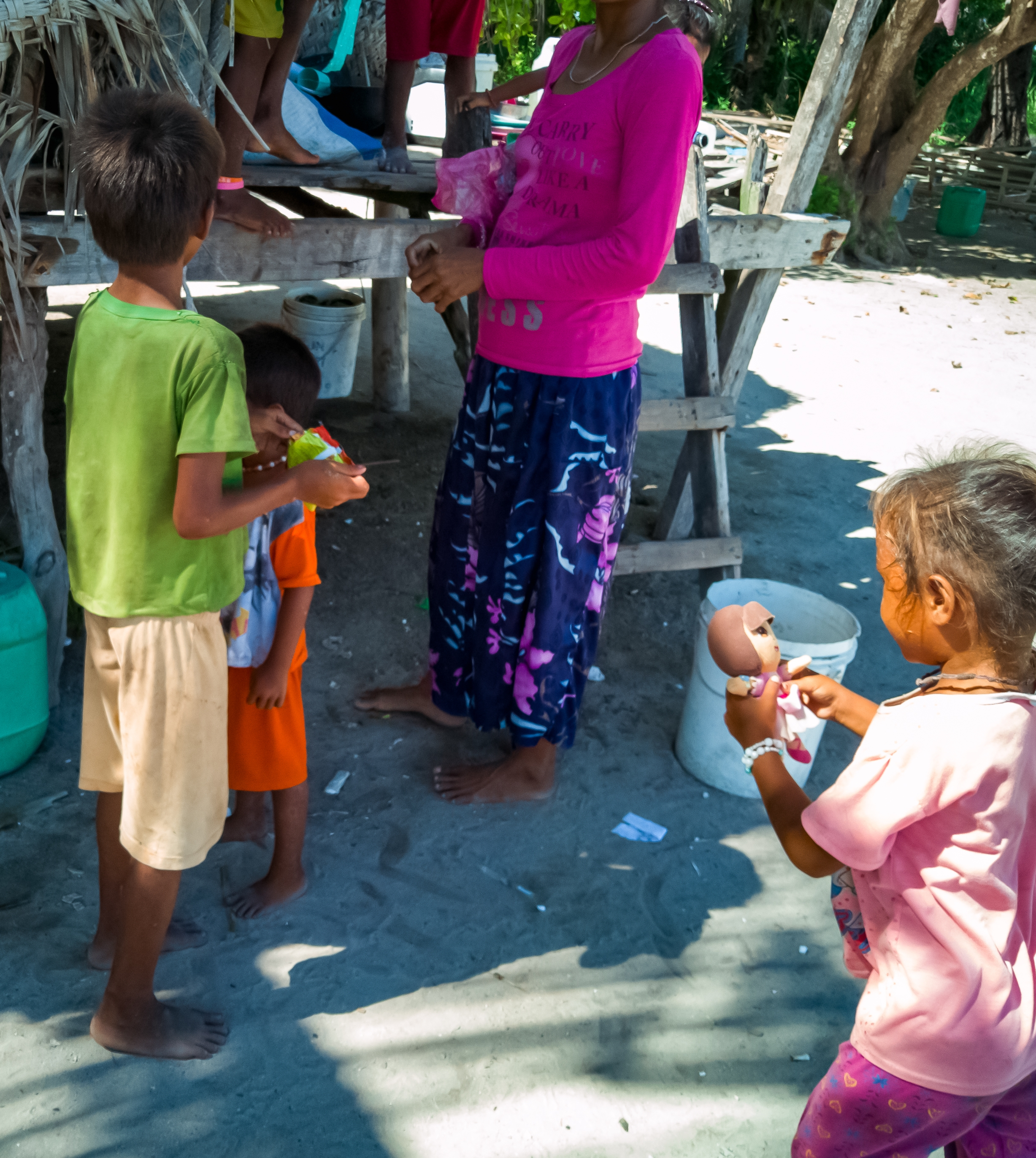 Children in the village